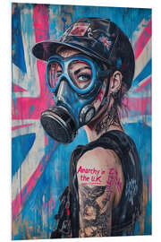 Stampa su PVC Anarchy in the UK Girl