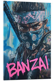 Tableau en verre acrylique Banzai - Durro Art
