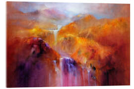 Akryylilasitaulu Wanderlust - Annette Schmucker