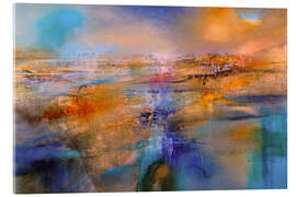 Acrylglasbild Rosa Licht am Horizont - Annette Schmucker