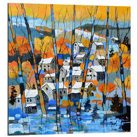 Alubild Ruhiger Herbst