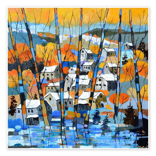 Poster Ruhiger Herbst