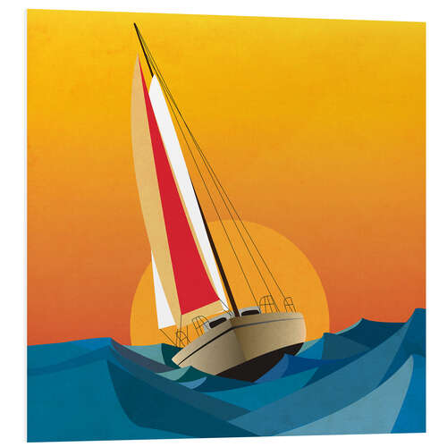 Cuadro de PVC Sailing in the Sun