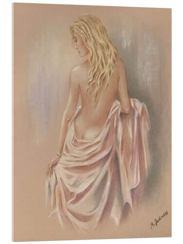 Akrylbillede Woman after the bath