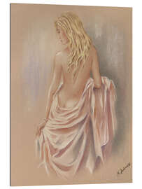 Stampa su plexi-alluminio Woman after the bath