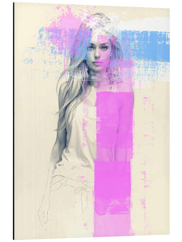 Obraz na aluminium Abstract Femininity