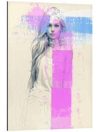 Aluminium print Abstract Femininity