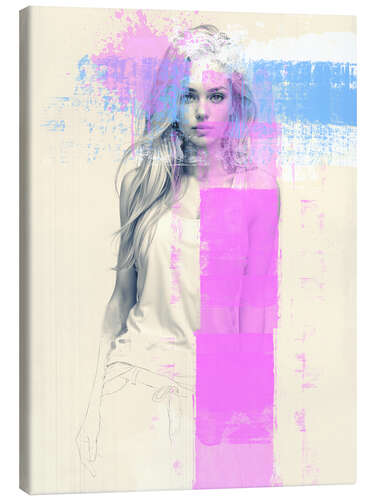 Lerretsbilde Abstract Femininity