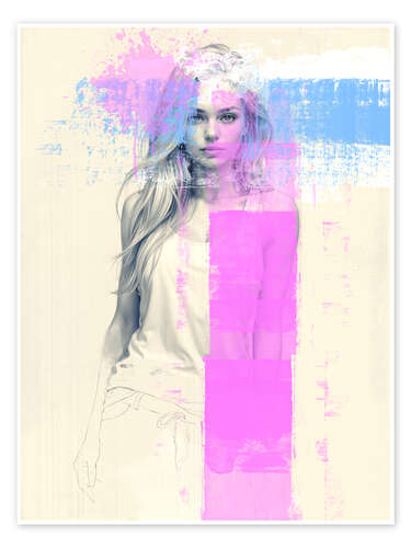 Plakat Abstract Femininity