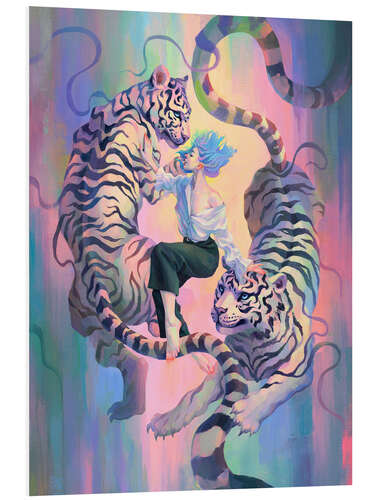 Cuadro de PVC Dancing With Tigers
