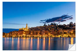 Sisustustarra Old town of Menton on the Côte d'Azur, France