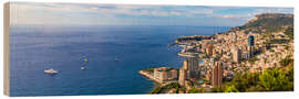 Tableau en bois Principality of Monaco on the Côte d'Azur - Dieterich Fotografie