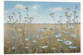 Acrylic print Field edge in the sun - Herb Dickinson