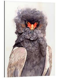 Alubild Gekräuselte Majestät: Porträt des Gauklers - Tetiana Savchenko