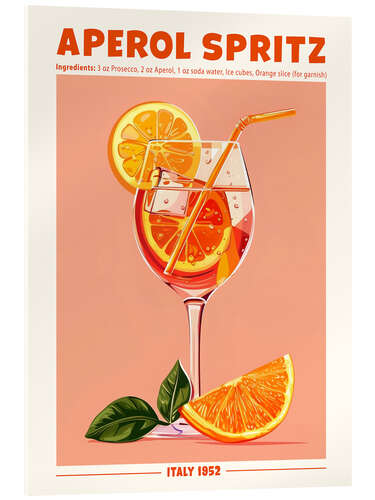 Acrylglasbild Aperol Spritz, Italien 1952