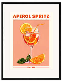 Gerahmter Kunstdruck Aperol Spritz, Italien 1952