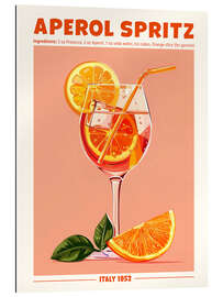 Stampa su plexi-alluminio Aperol Spritz, Italy 1952