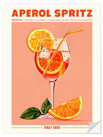 Vinilo para la pared Aperol Spritz, Italy 1952