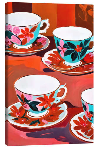 Canvas print Tea Party
