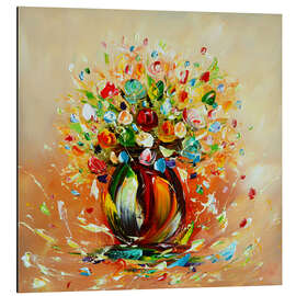 Aluminium print Flowers