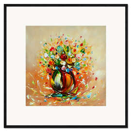 Impresión de arte enmarcada Flowers