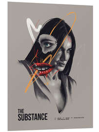 Hartschaumbild The Substance