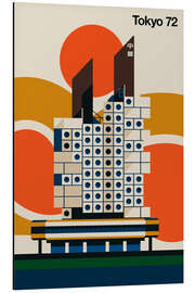 Tableau en aluminium Tokyo 72
