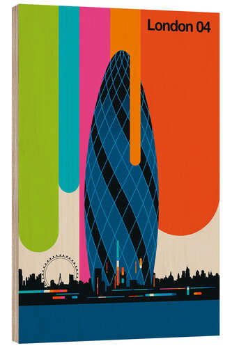 Holzbild London 04