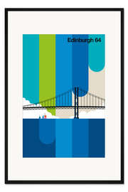 Gerahmter Kunstdruck Edinburgh 64