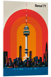 Acrylglasbild Seoul 71 - Bo Lundberg