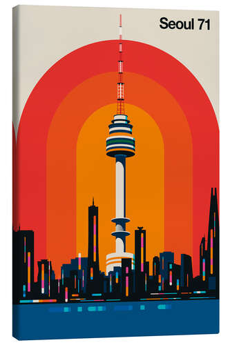 Canvas print Seoul 71