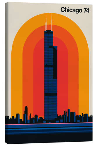Leinwandbild Chicago 74
