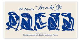 Wandbild The Blue Nudes, Paris 1952 - Henri Matisse