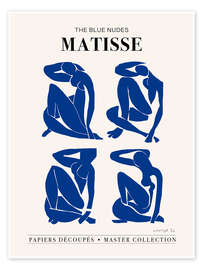 Plakat The Blue Nudes - Henri Matisse