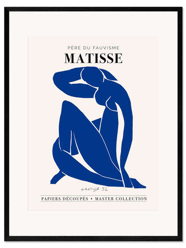 Ingelijste kunstdruk Matisse - Père du Fauvisme IV