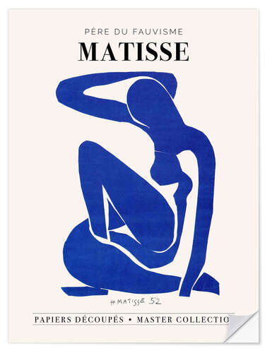 Autocolante decorativo Matisse - Père du Fauvisme III