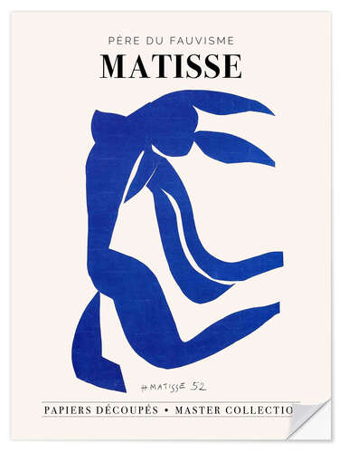 Autocolante decorativo Matisse - Père du Fauvisme II