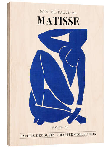 Holzbild Matisse - Père du Fauvisme I