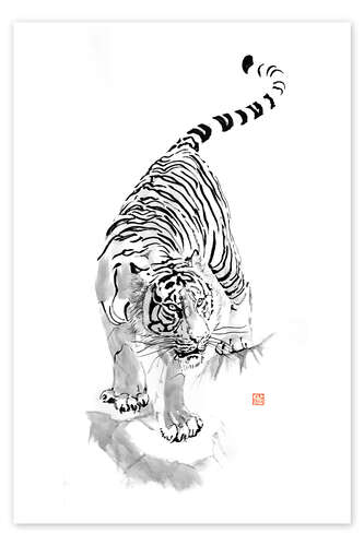 Poster Tiger Kakemono