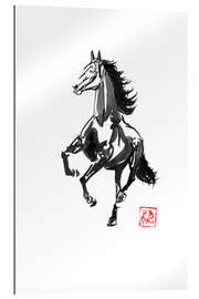 Cuadro de plexi-alu Running Horse