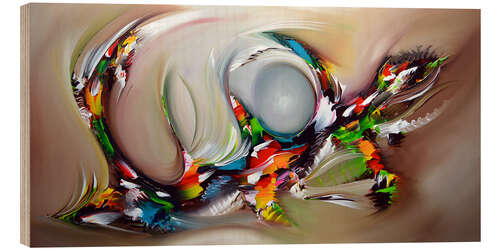 Tableau en bois Flying
