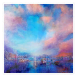Wandbild Ins Offene - Weites Land - Annette Schmucker