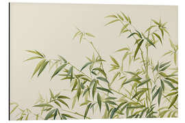 Aluminium print Tranquil Bamboo Breeze - Andrea Haase