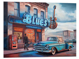 Obraz na PCV Blues Club - Georg Huber