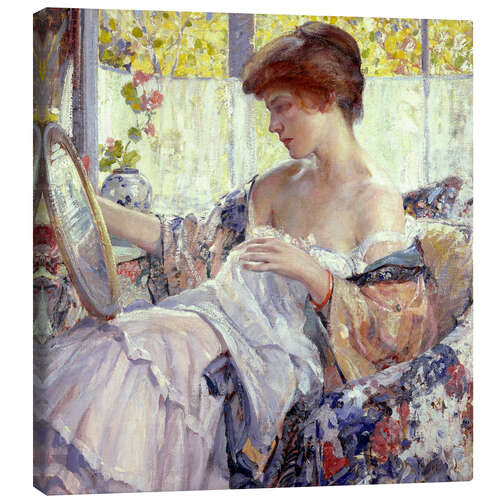 Lienzo The oval mirror