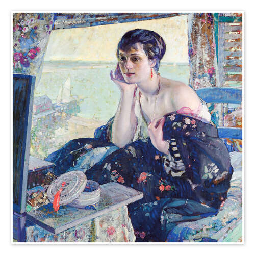 Plakat Lady at the Window