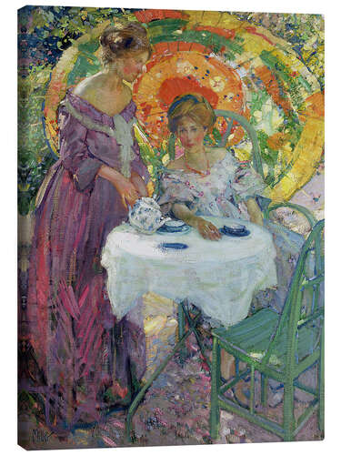 Canvas-taulu Afternoon Tea, 1910