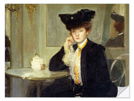 Sticker mural Café Society - Richard Emil Miller