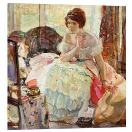 Acrylglasbild Die Halskette - Richard Emil Miller
