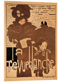 Acrylglasbild La Revue Blanche, 1894 - Richard Emil Miller